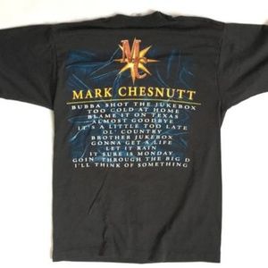 Fruit of the Loom Shirts - Vintage Mark Chestnutt concert tee 1997 Fruit of the Loom Shirts - Vintage Mark Chestnutt concert tee 1997